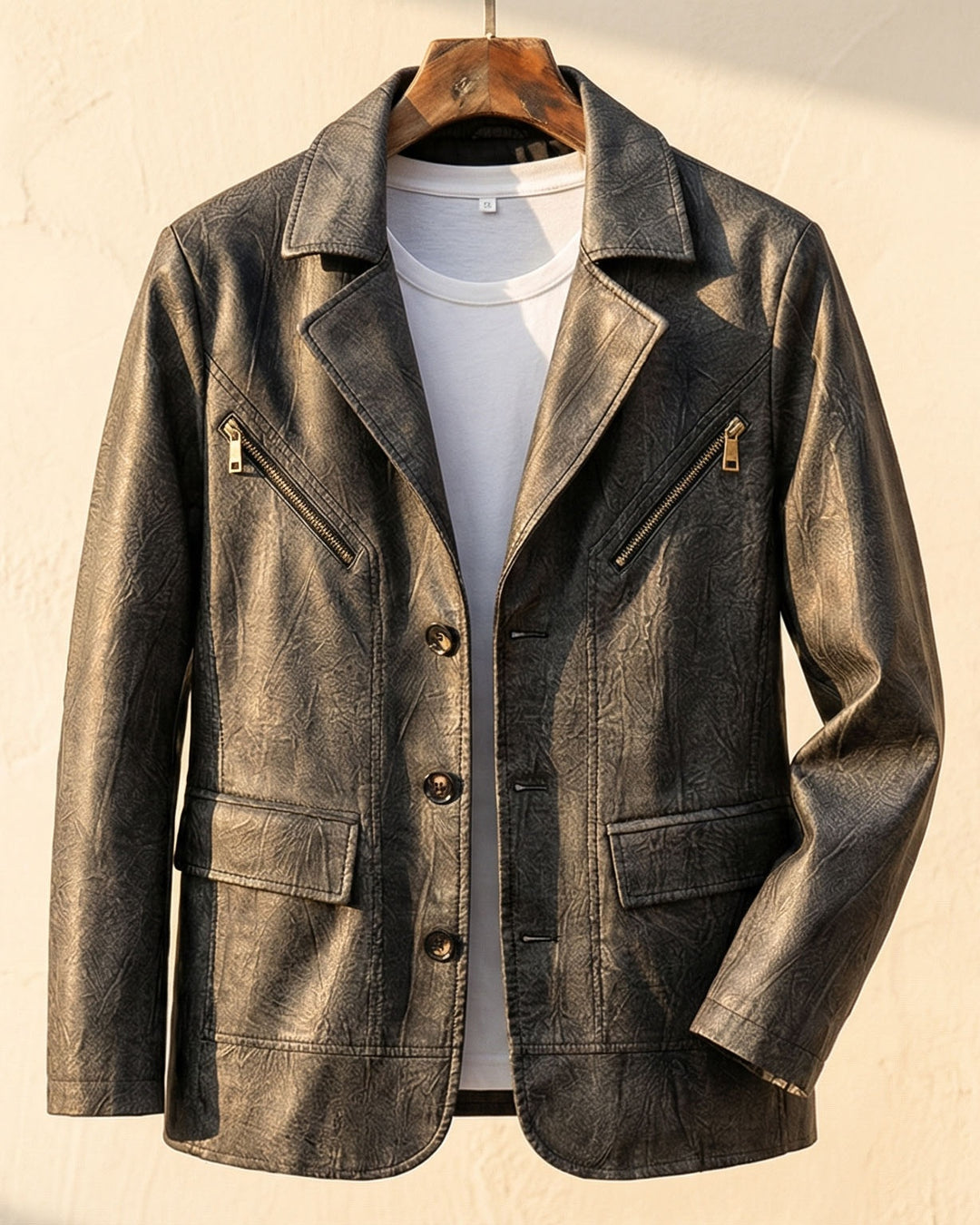 Raffaele Leather Jacket