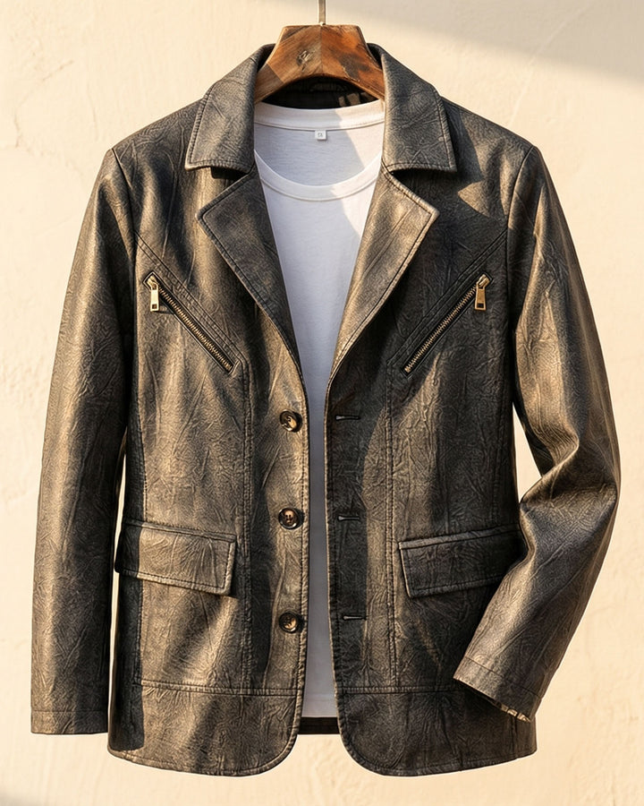 Raffaele Leather Jacket