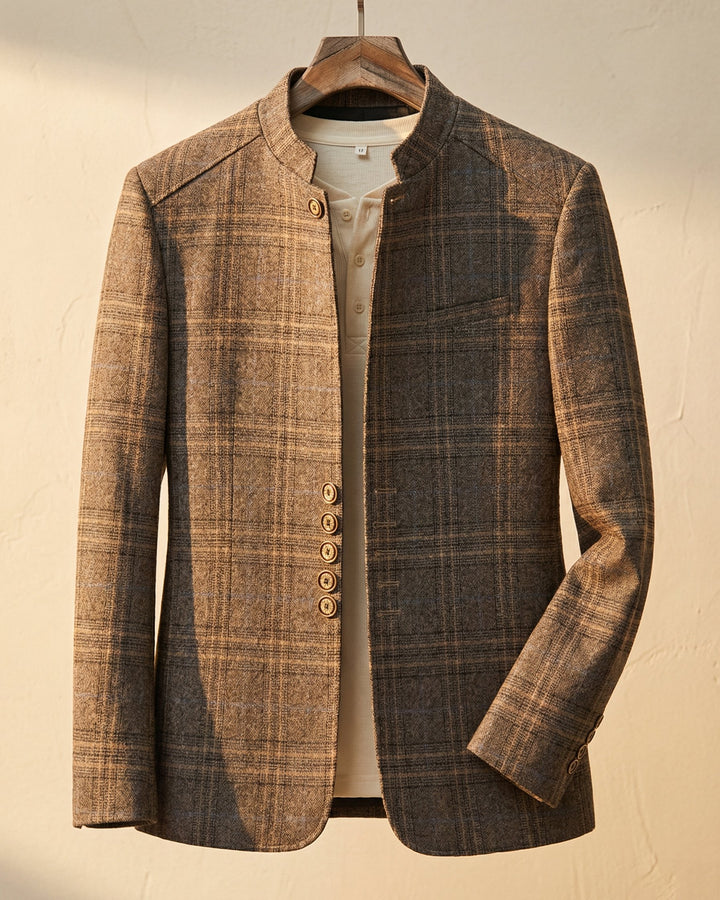 Vittorio Stand-Collar Jacket