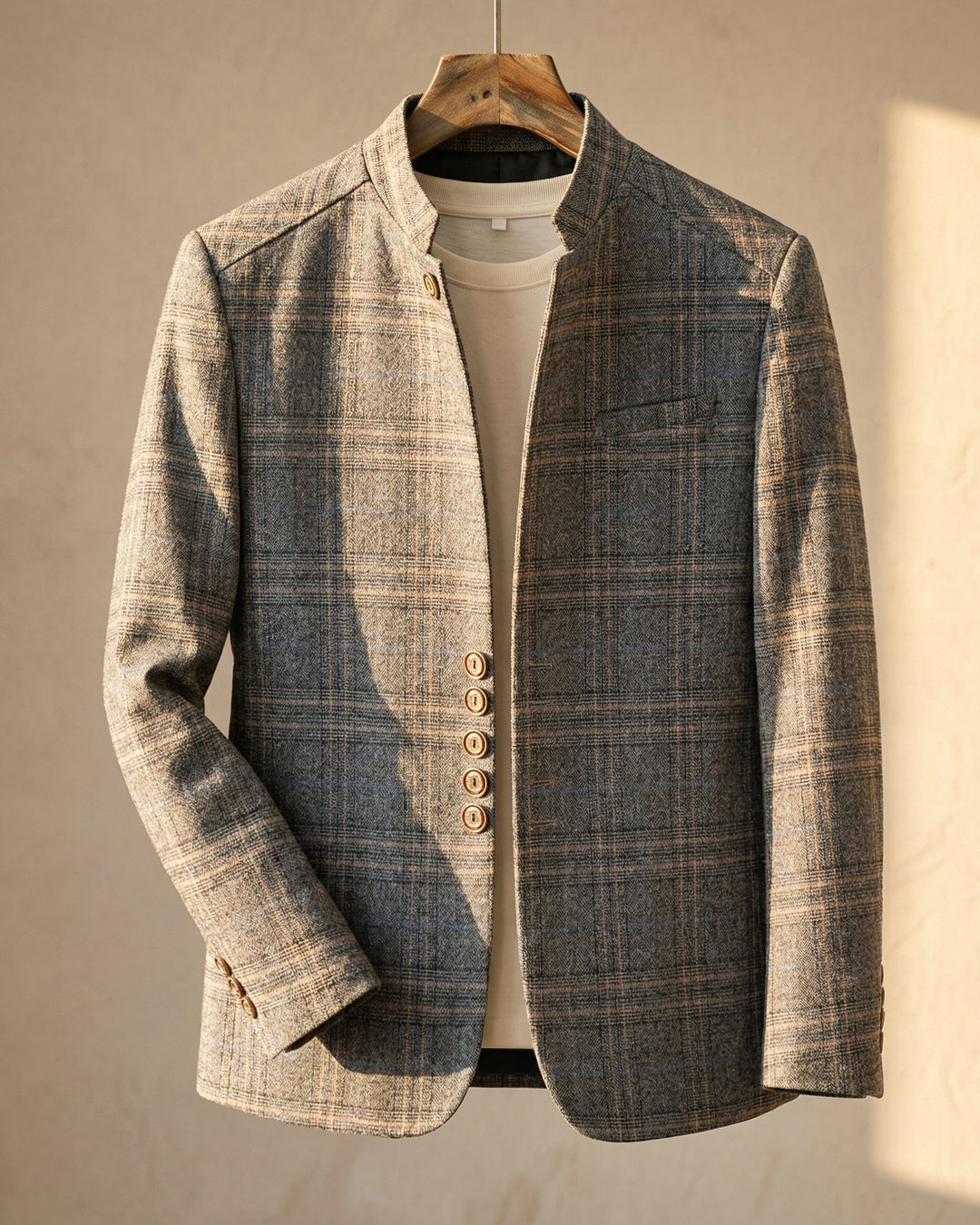 Vittorio Stand-Collar Jacket