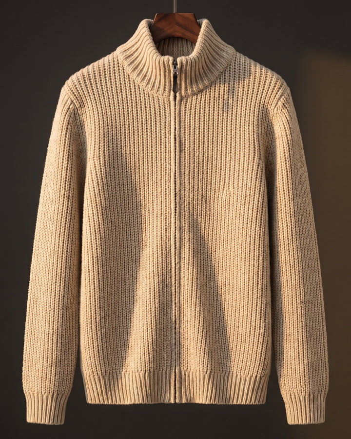 Dante Cotton-Blend Zip Cardigan