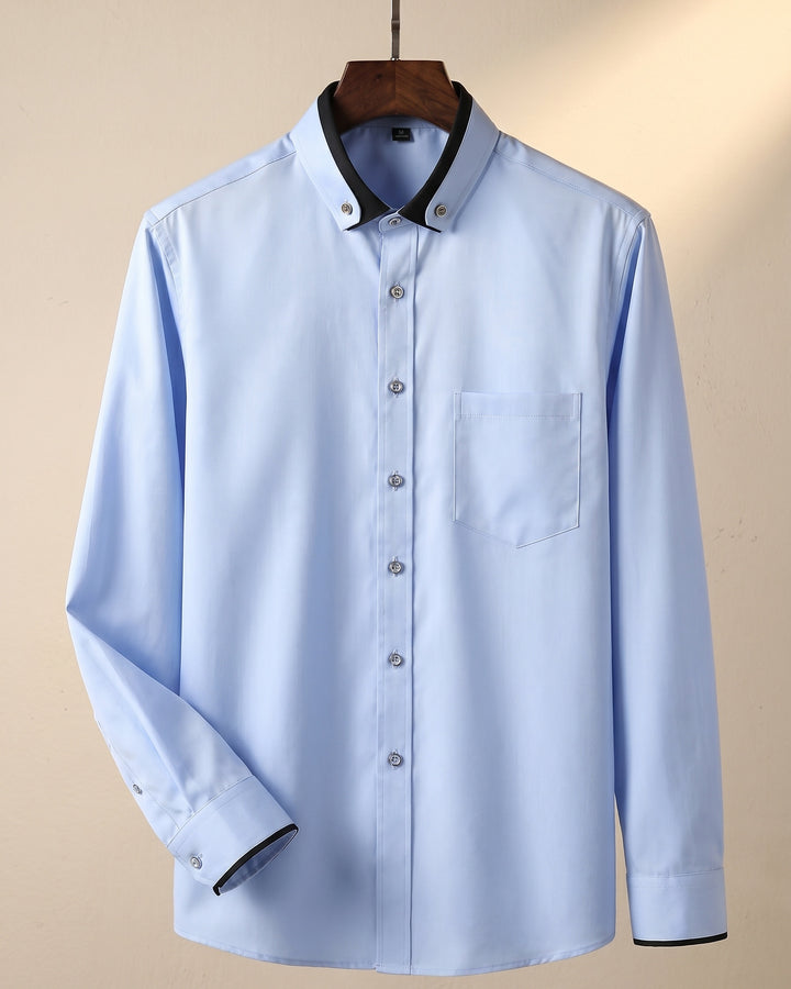 Giacomo Smooth Woven Button-Down Shirt