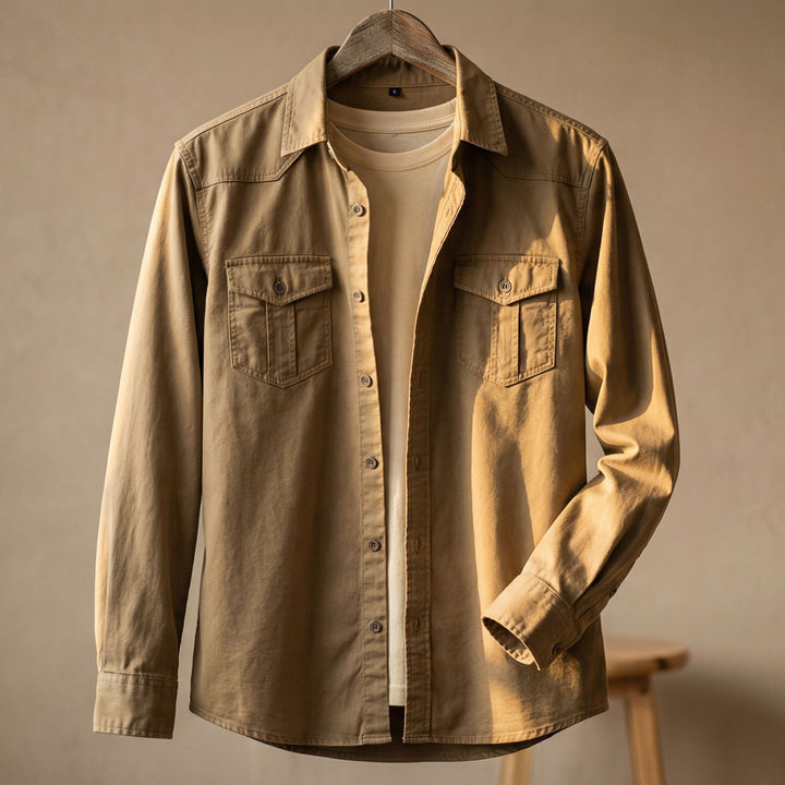 Sergio Cotton Utility Shirt