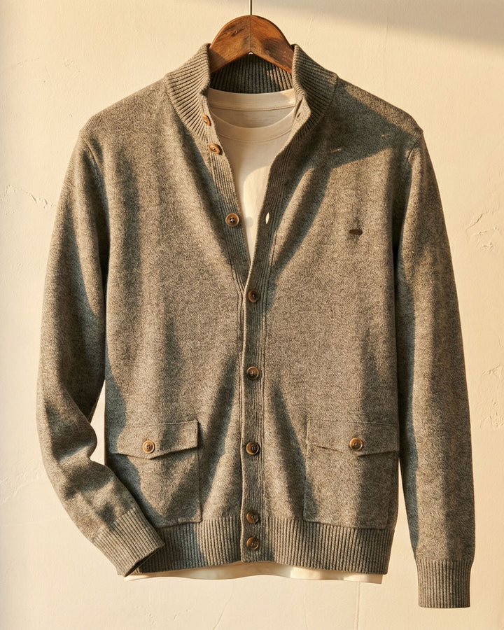 Giorgio Cotton Knit Cardigan