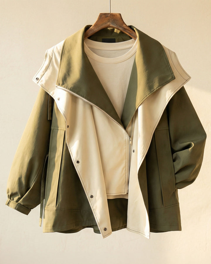 Giulia Woven Utility Jacket