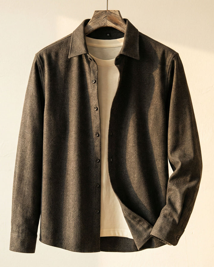 Christ Wool-Blend Shirt Jacket