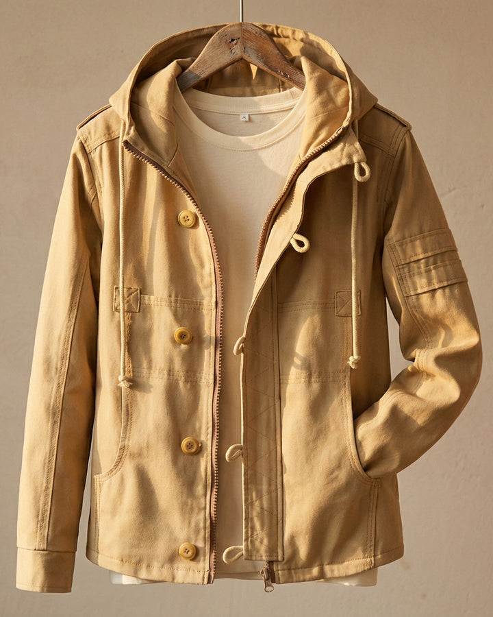 Adriano Cotton Utility Jacket