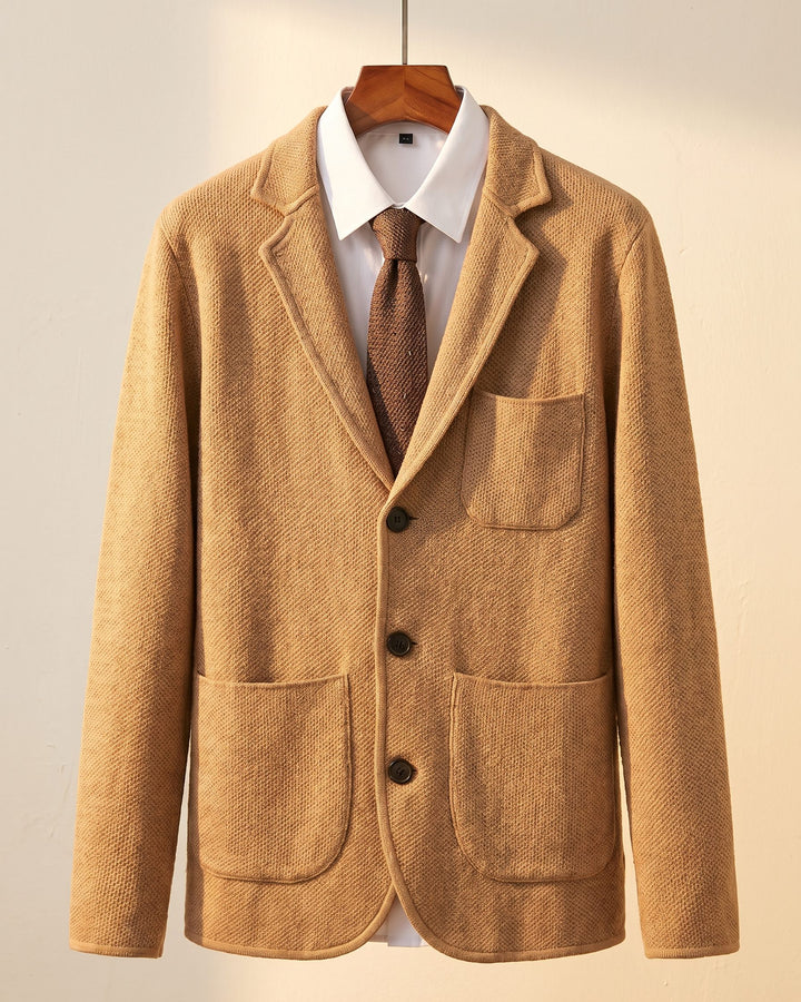 Giuliano Cotton Knit Blazer