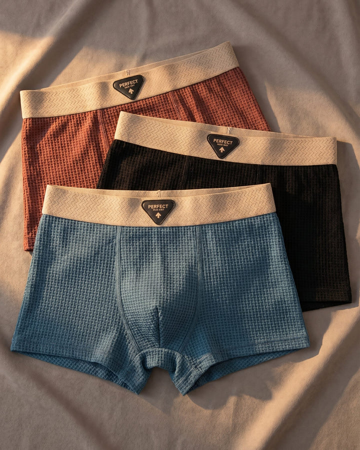Dario Textured Boxer Brief Set