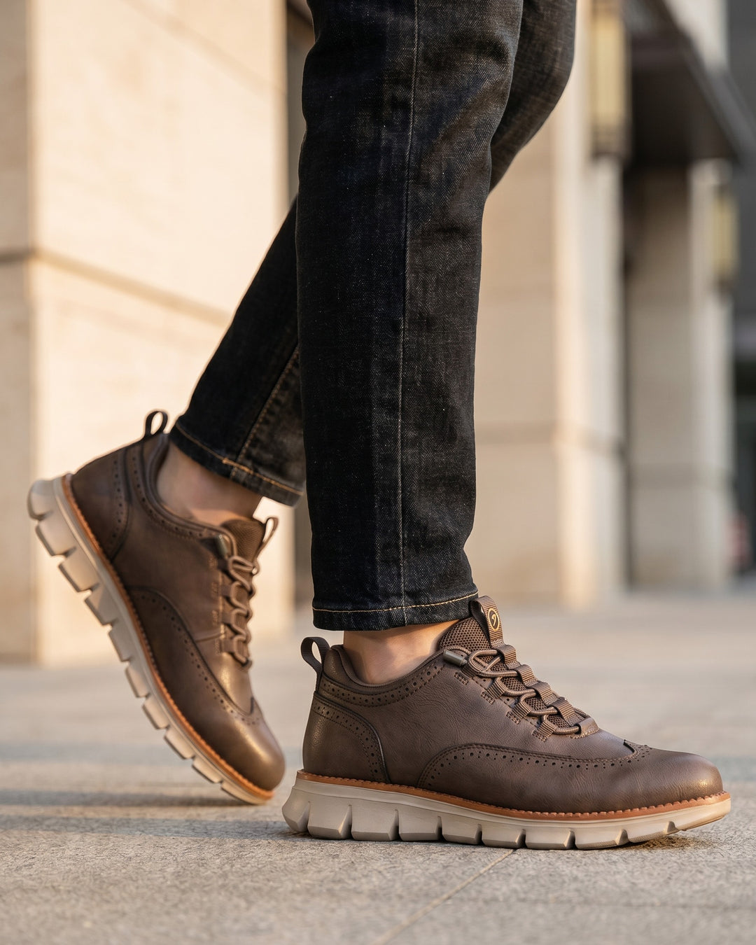 Pablo Leather Wingtip Sneaker