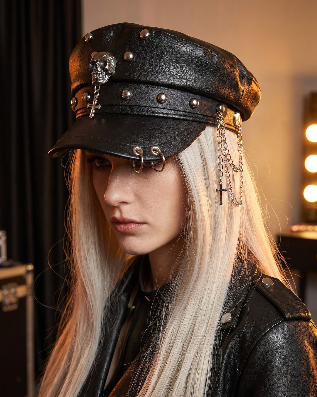 Clotilde Statement Cap
