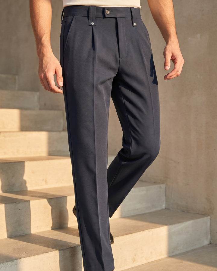 Dario Pleated Trousers
