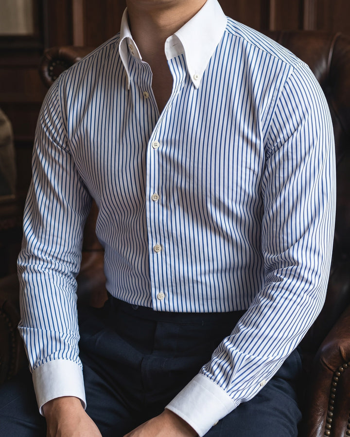 Rocco Striped Button-Down Shirt