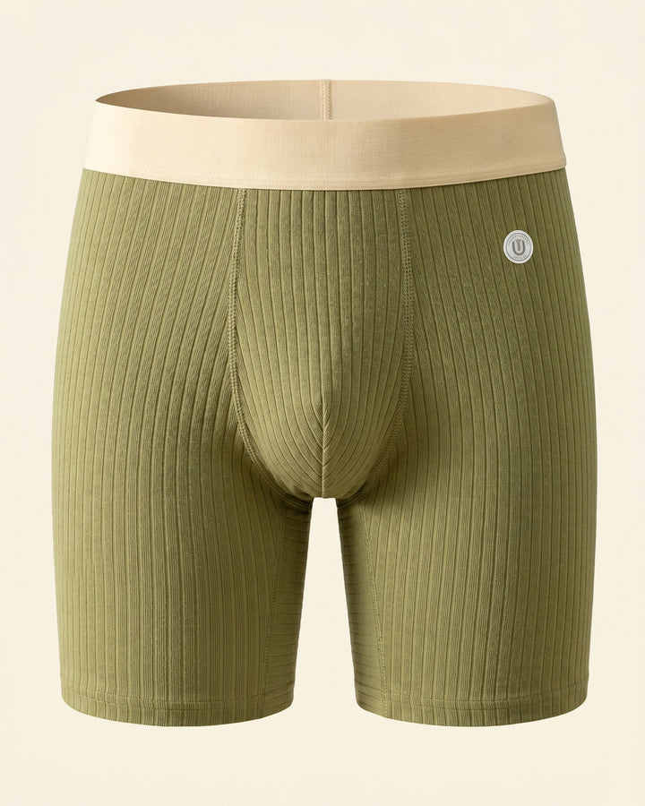 Paolo Cotton Ribbed Boxer Brief
