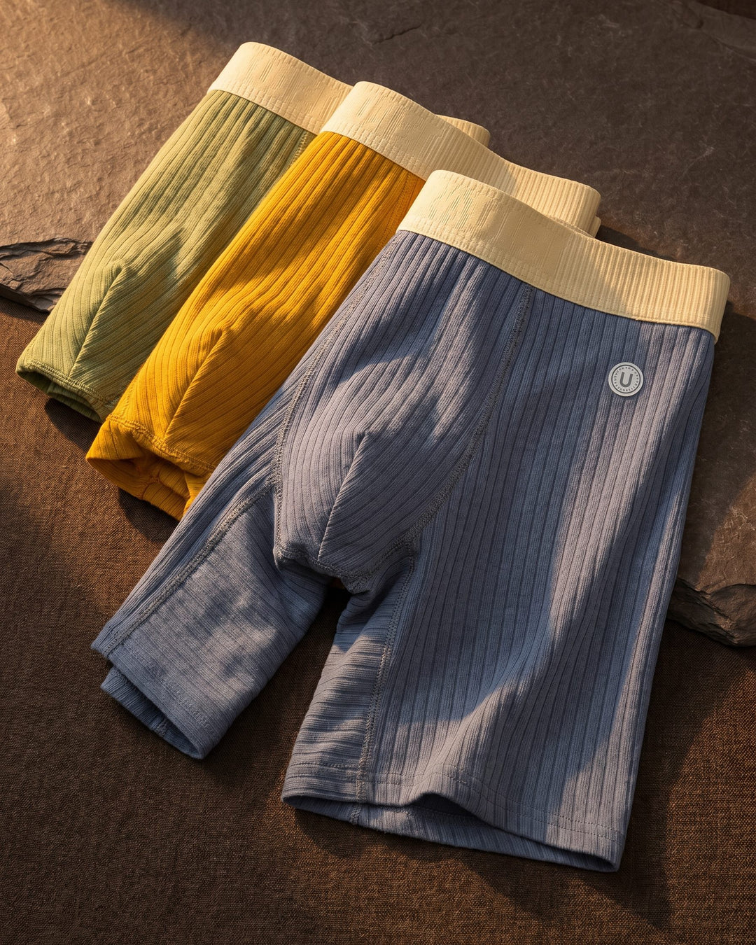 Paolo Cotton Ribbed Boxer Brief