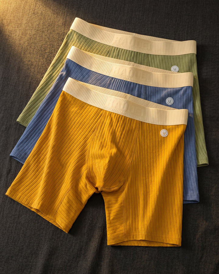 Paolo Cotton Ribbed Boxer Brief