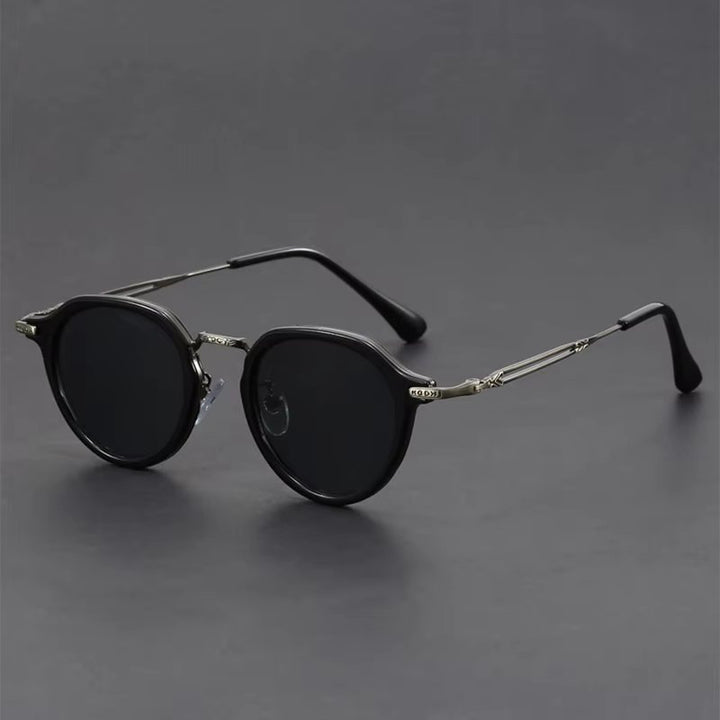 Isa Vintage Round Sunglasses