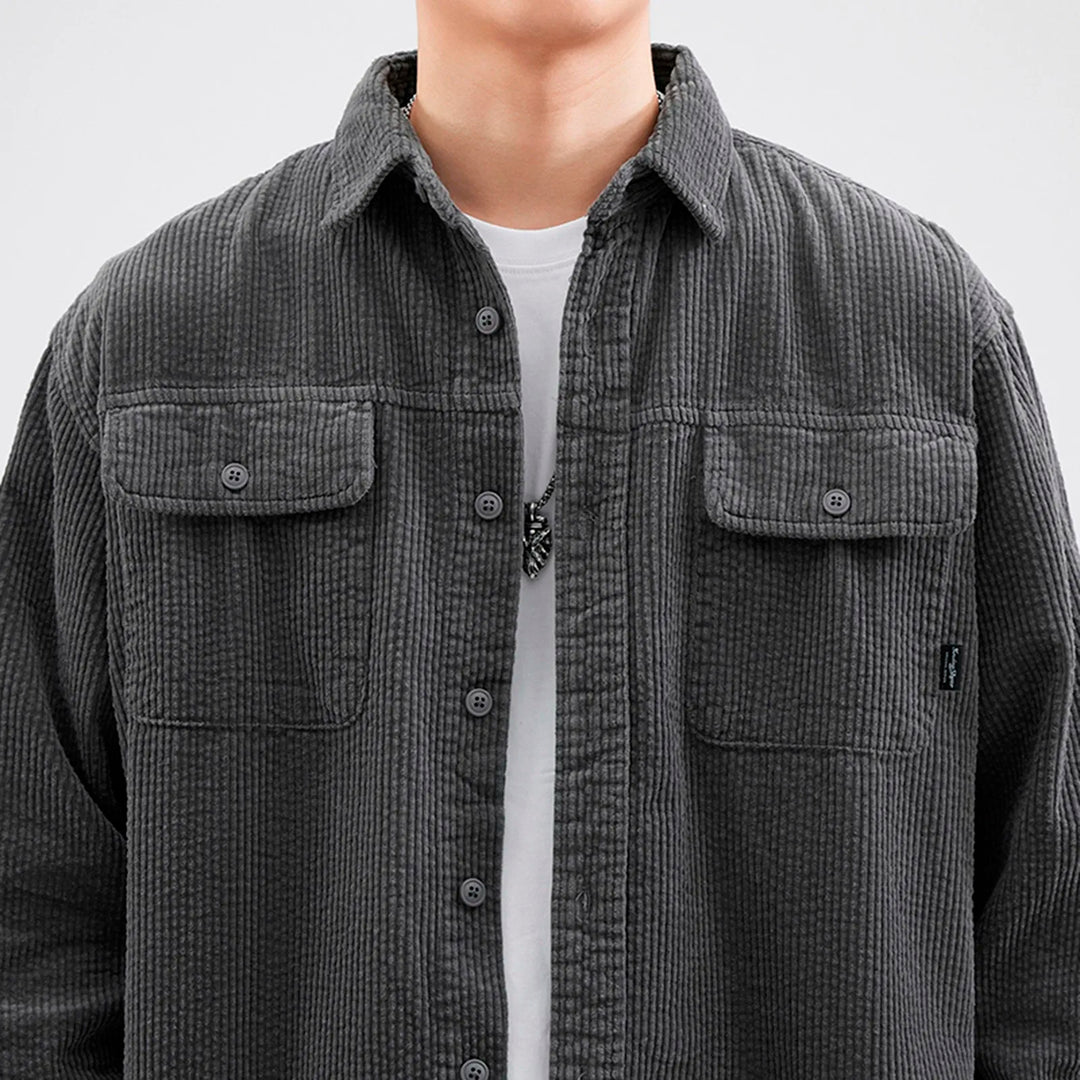 Giacomo Corduroy Utility Shirt