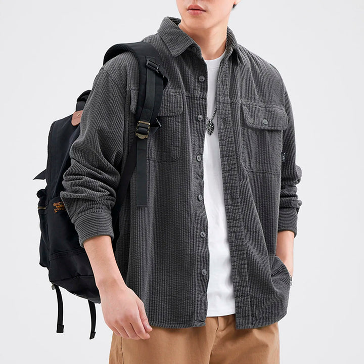 Giacomo Corduroy Utility Shirt