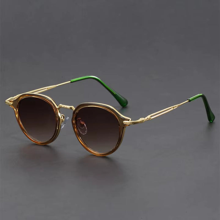 Isa Vintage Round Sunglasses