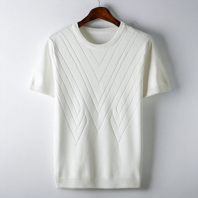 Landon Ice Silk Knit Tee