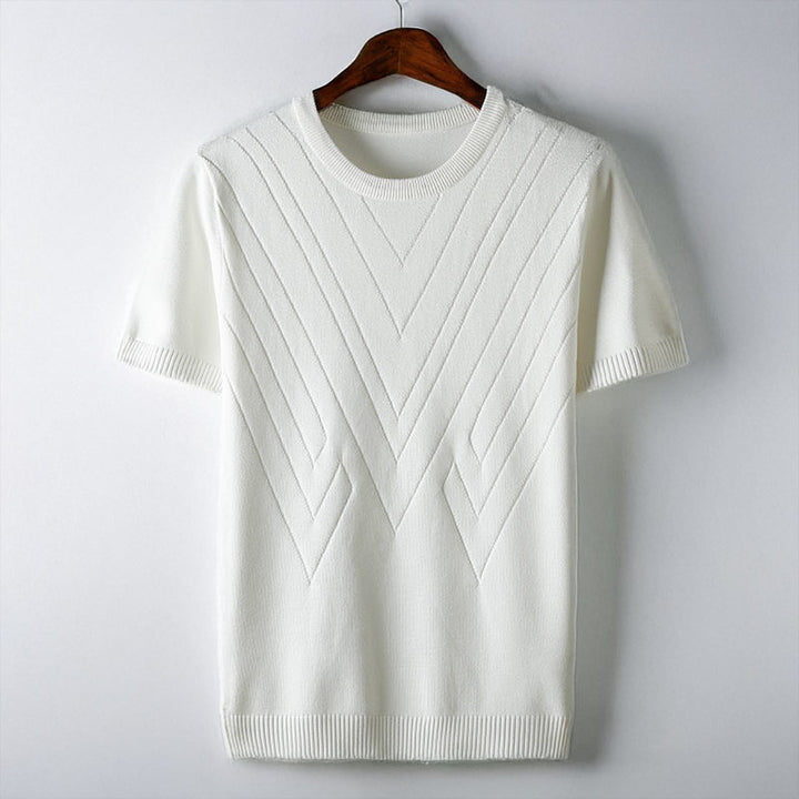 Landon Ice Silk Knit Tee
