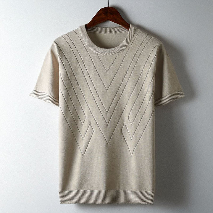 Landon Ice Silk Knit Tee