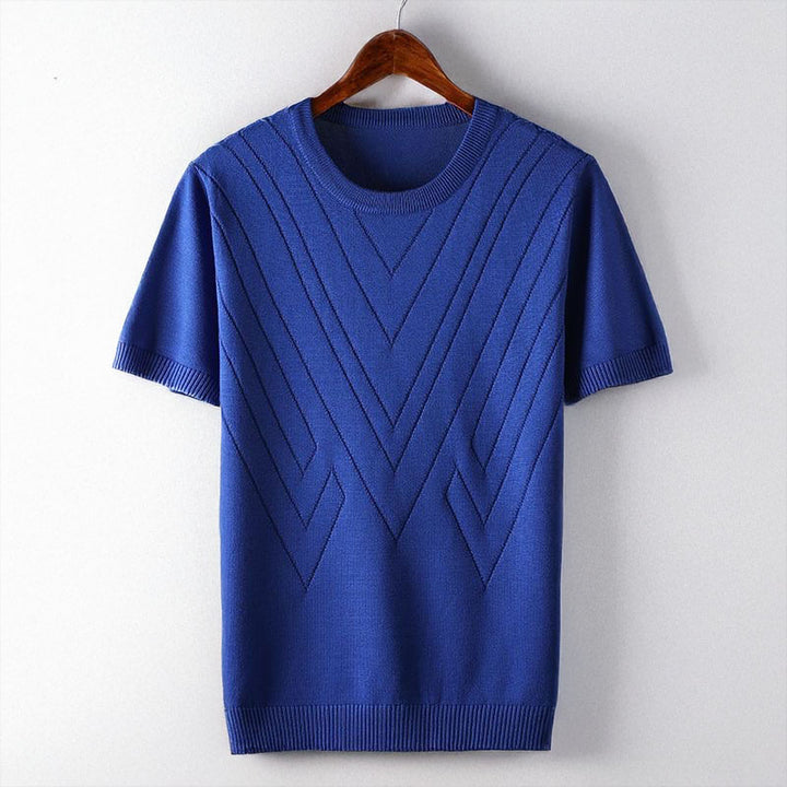 Landon Ice Silk Knit Tee