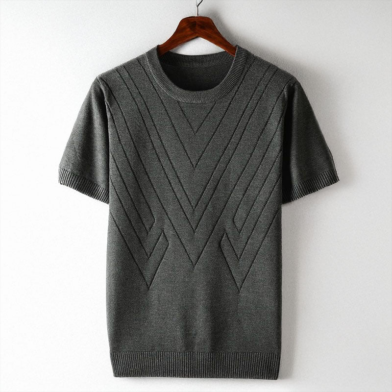 Landon Ice Silk Knit Tee