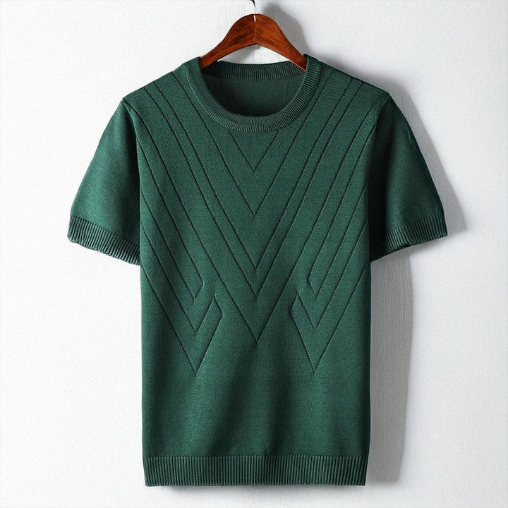 Landon Ice Silk Knit Tee