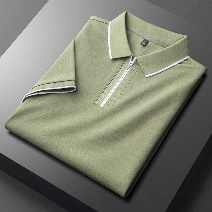 Thiago Zip Polo Shirt