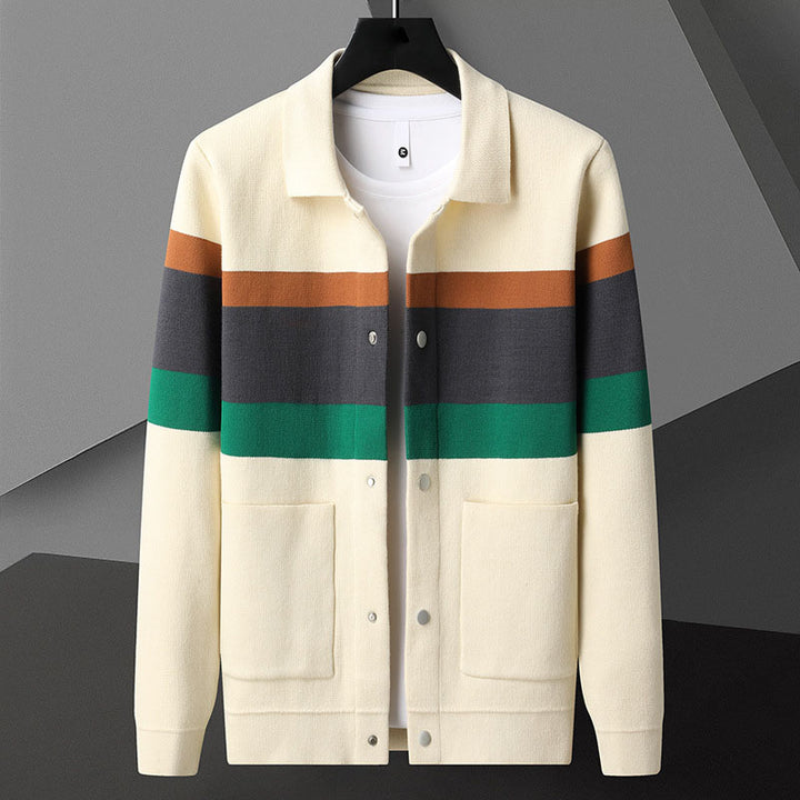 Lorenzo Cotton Knit Jacket