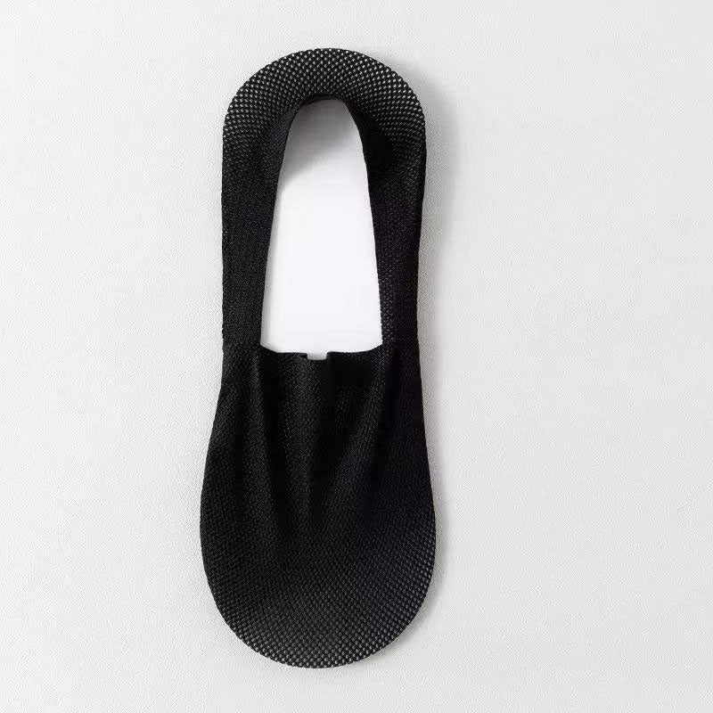 Enzo Cotton Mesh No-Show Socks