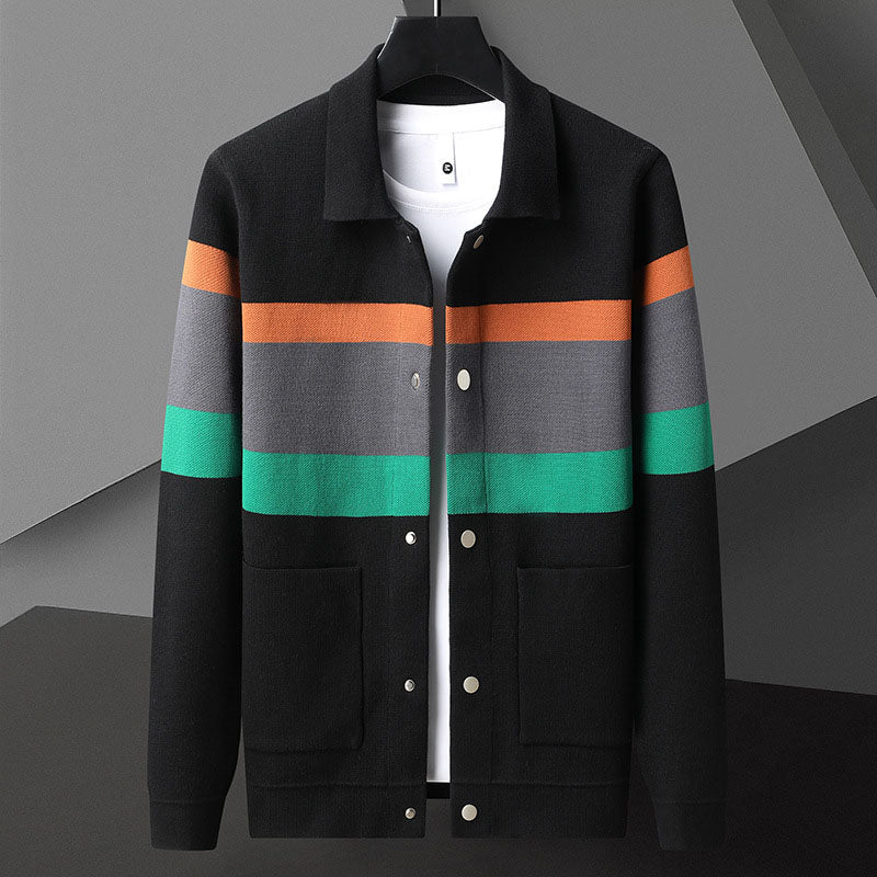 Lorenzo Cotton Knit Jacket
