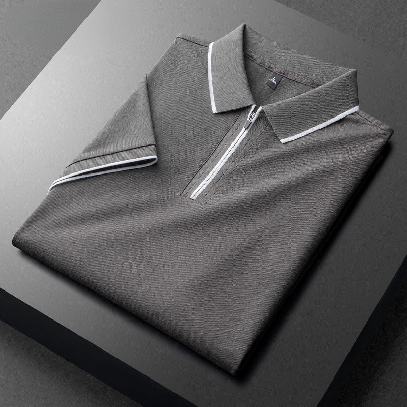 Thiago Zip Polo Shirt