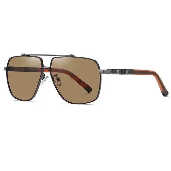 Gianni Metal Aviator Sunglasses