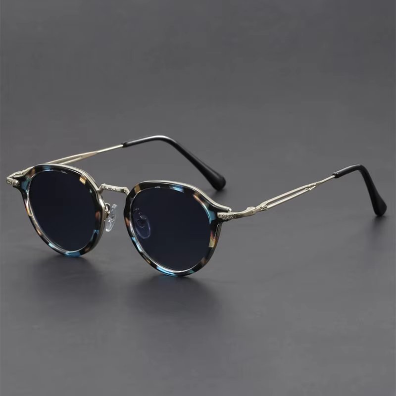 Isa Vintage Round Sunglasses