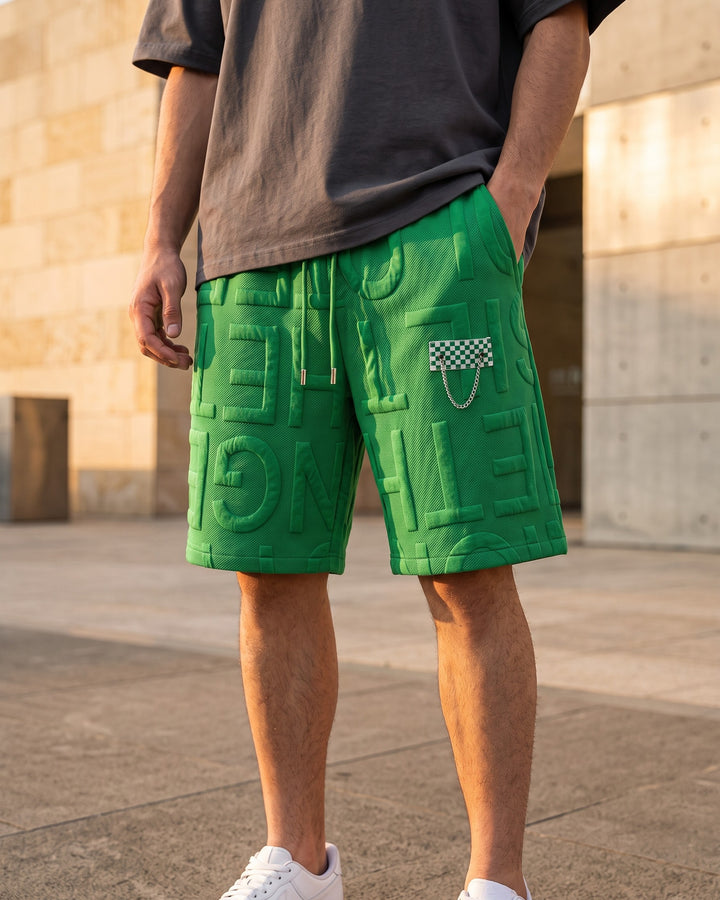 Domenico Embossed Shorts