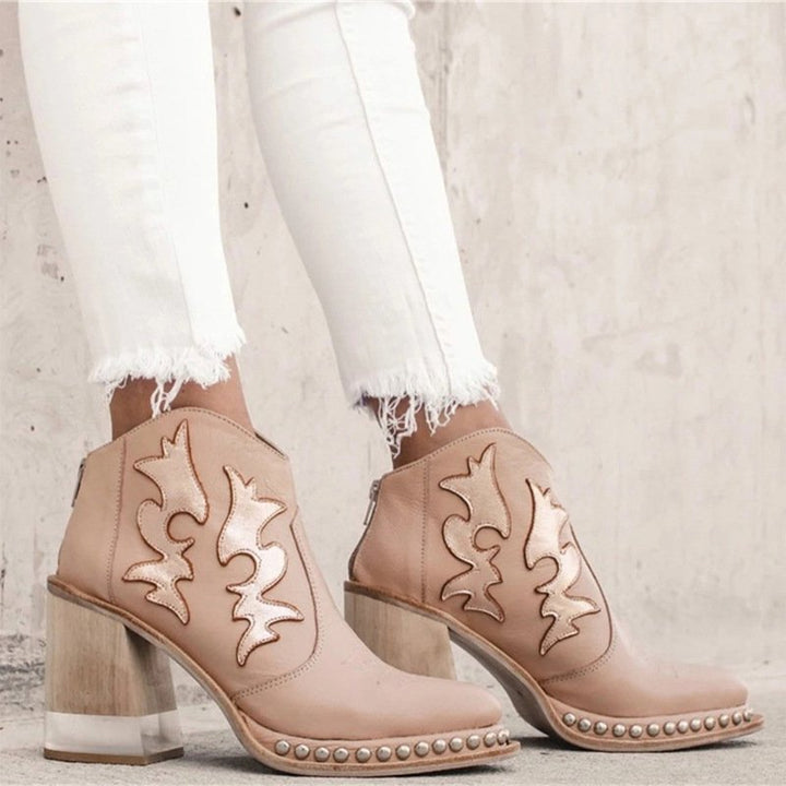 Marisol Studded Western Boots