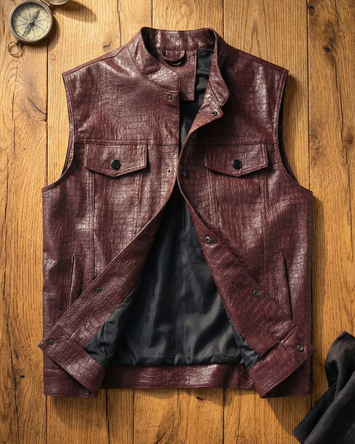 Ricardo Leather Vest