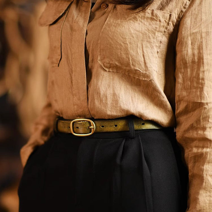 CLAIRE GENUINE LEATHER BELT