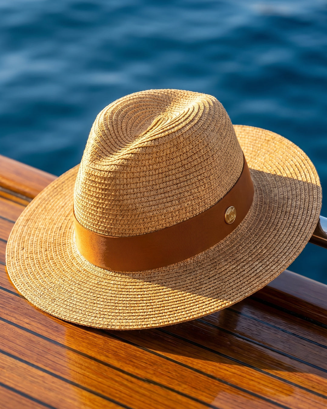 Giovanni Straw Wide-Brim Hat