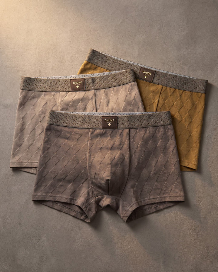 Giordano Cotton Jacquard Boxer Brief