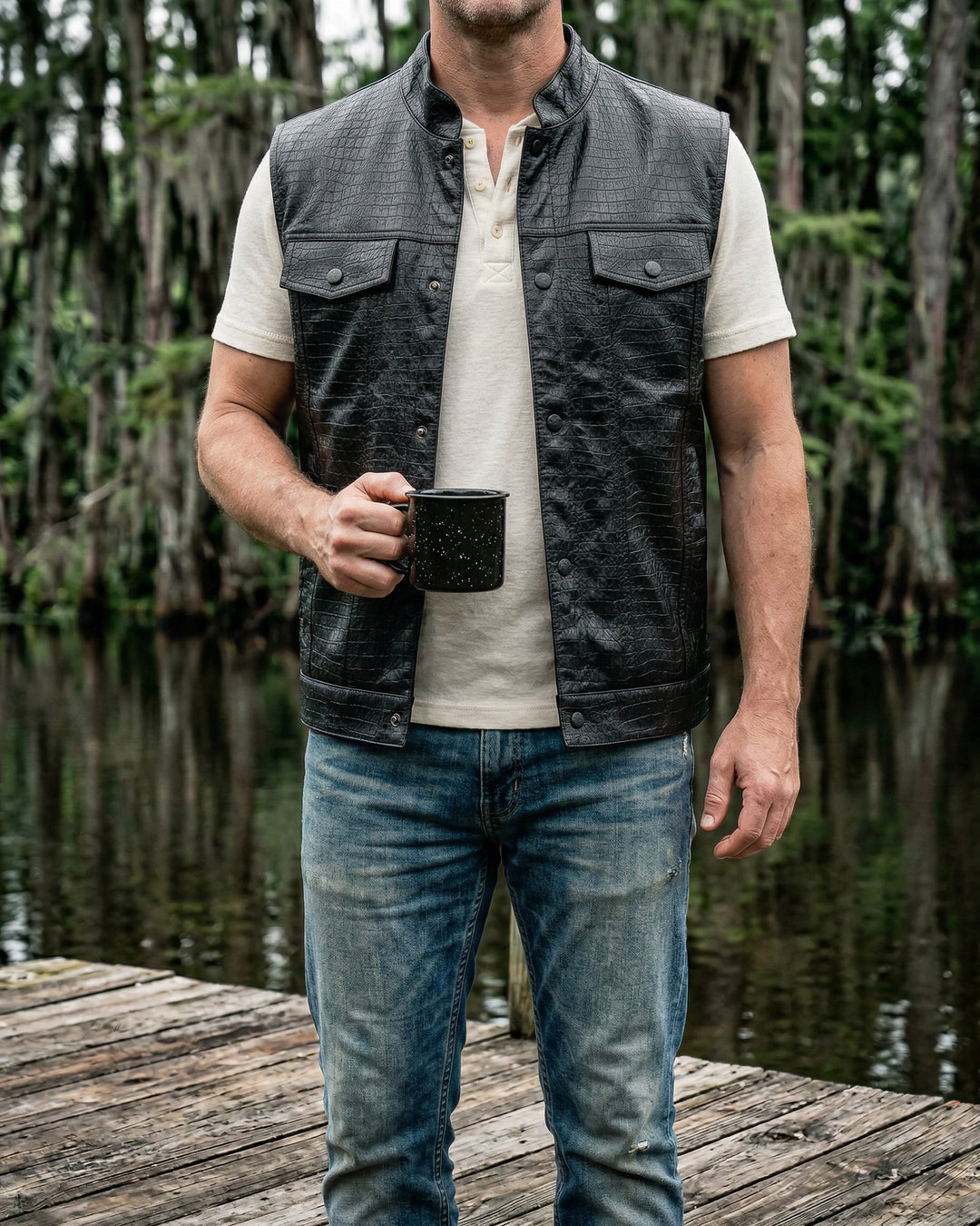 Ricardo Leather Vest