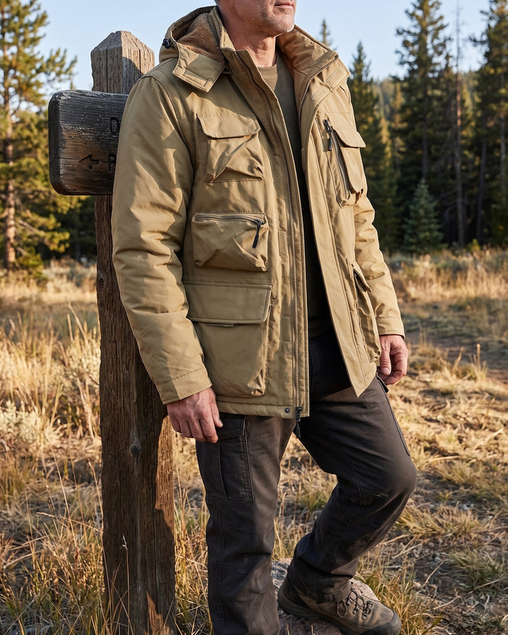 Fulvio Fleece-Lined Hooded Jacket