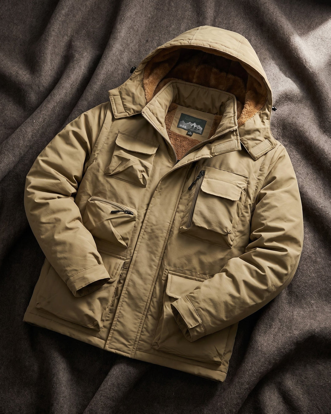 Fulvio Fleece-Lined Hooded Jacket