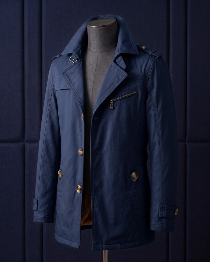 Cesare Cotton Trench Coat