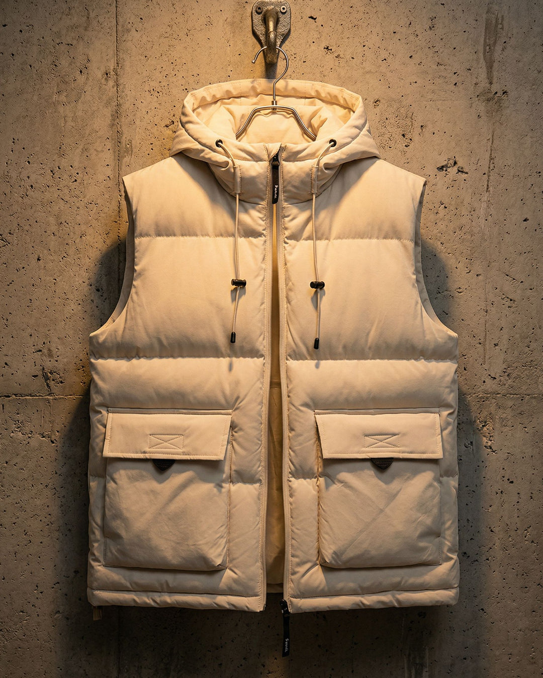 Ettore Hooded Puffer Vest