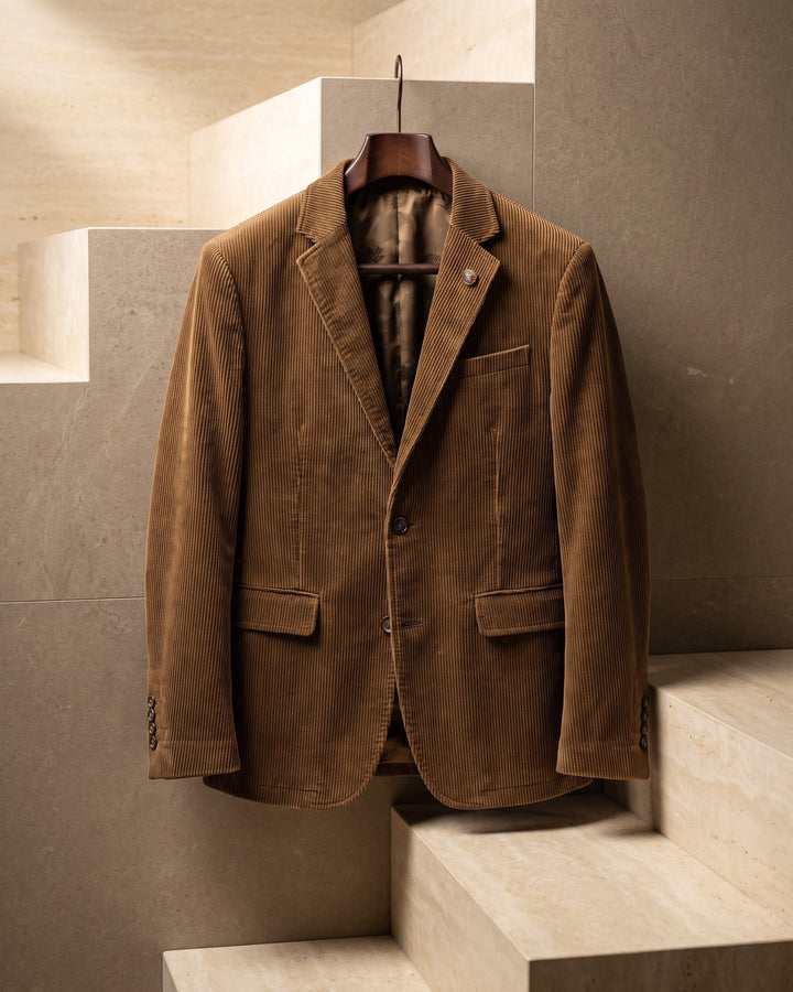 Xavier Cotton Corduroy Blazer