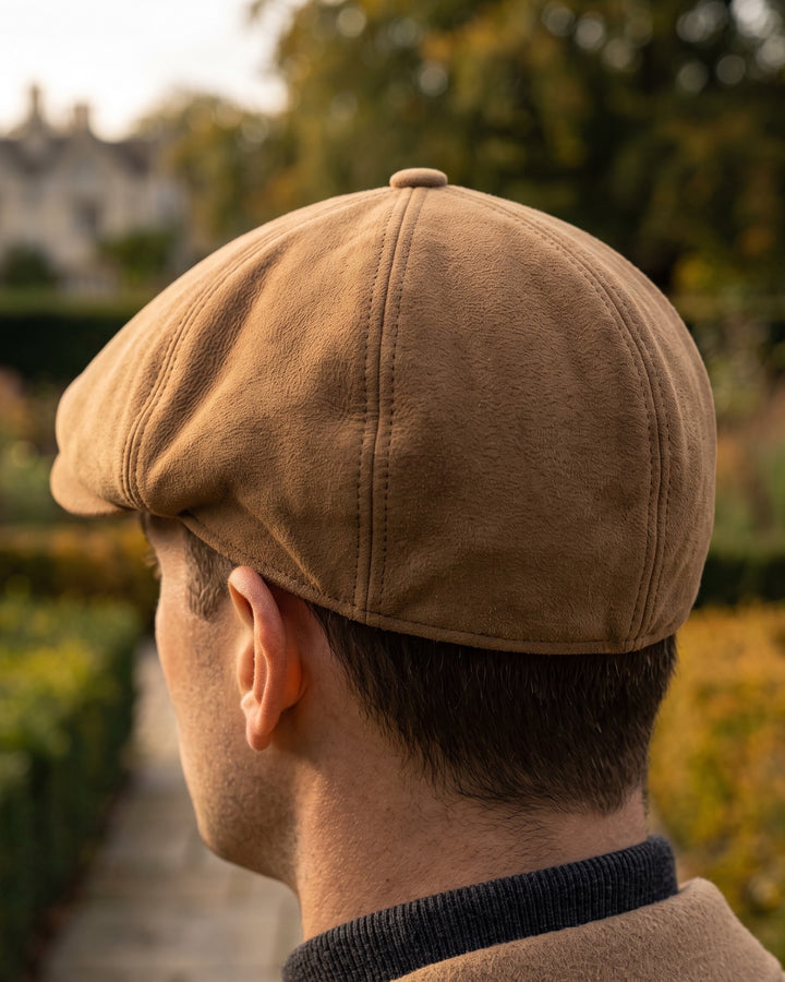 Romeo Suede Flat Cap